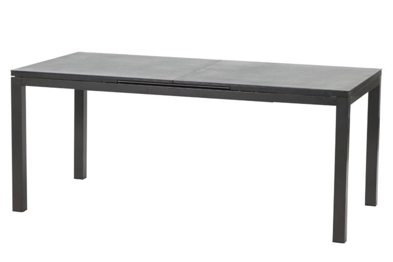 SIENA GARDEN Miros Table à manger, anthracite, Alu/Spraystone, 180/240x90 cm 14277_1__1