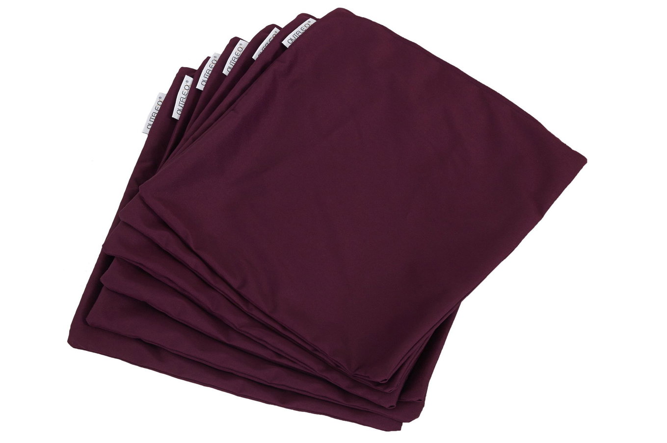 Set de housses de rechange OUTFLEXX pour 6 coussins de dossier de fauteuil : 1280 / 1282 / etc. 7800_C__1