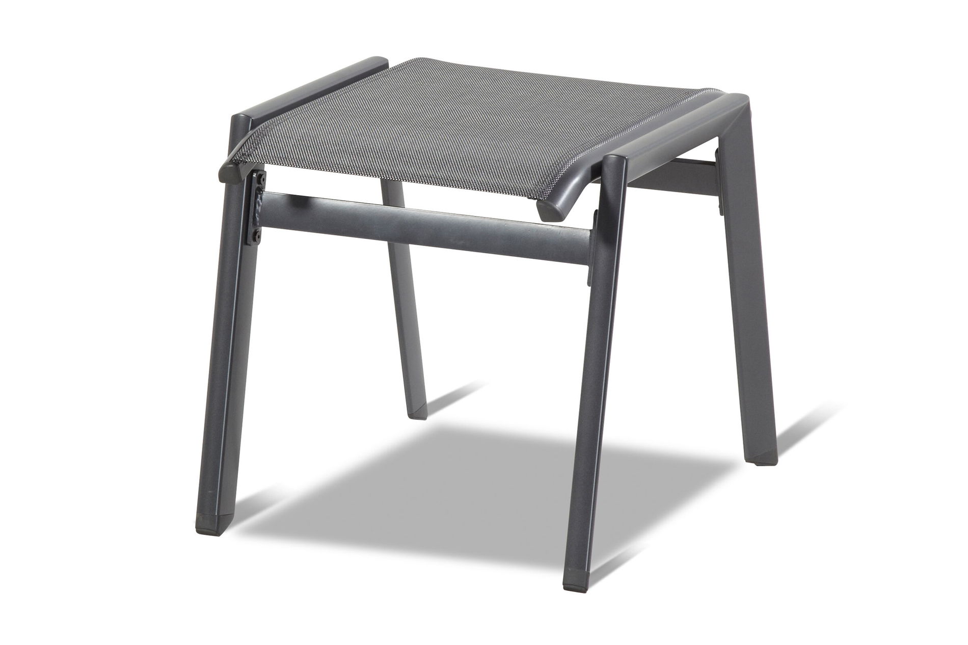HARTMAN Aruba Tabouret, xerix/anthracite, Aluminium/Textilène, 55x49x47cm 22434__1