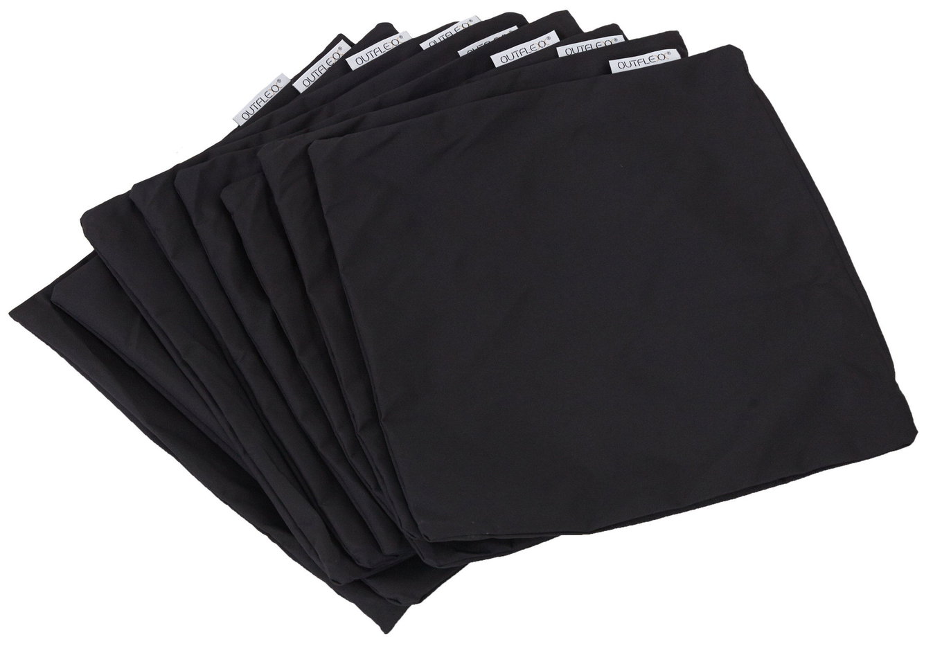 OUTFLEXX Set de housses de rechange pour 8 coussins de dossier/coussins décoratifs de fauteuil: 1286 / 1287 / etc. 7802_I__1
