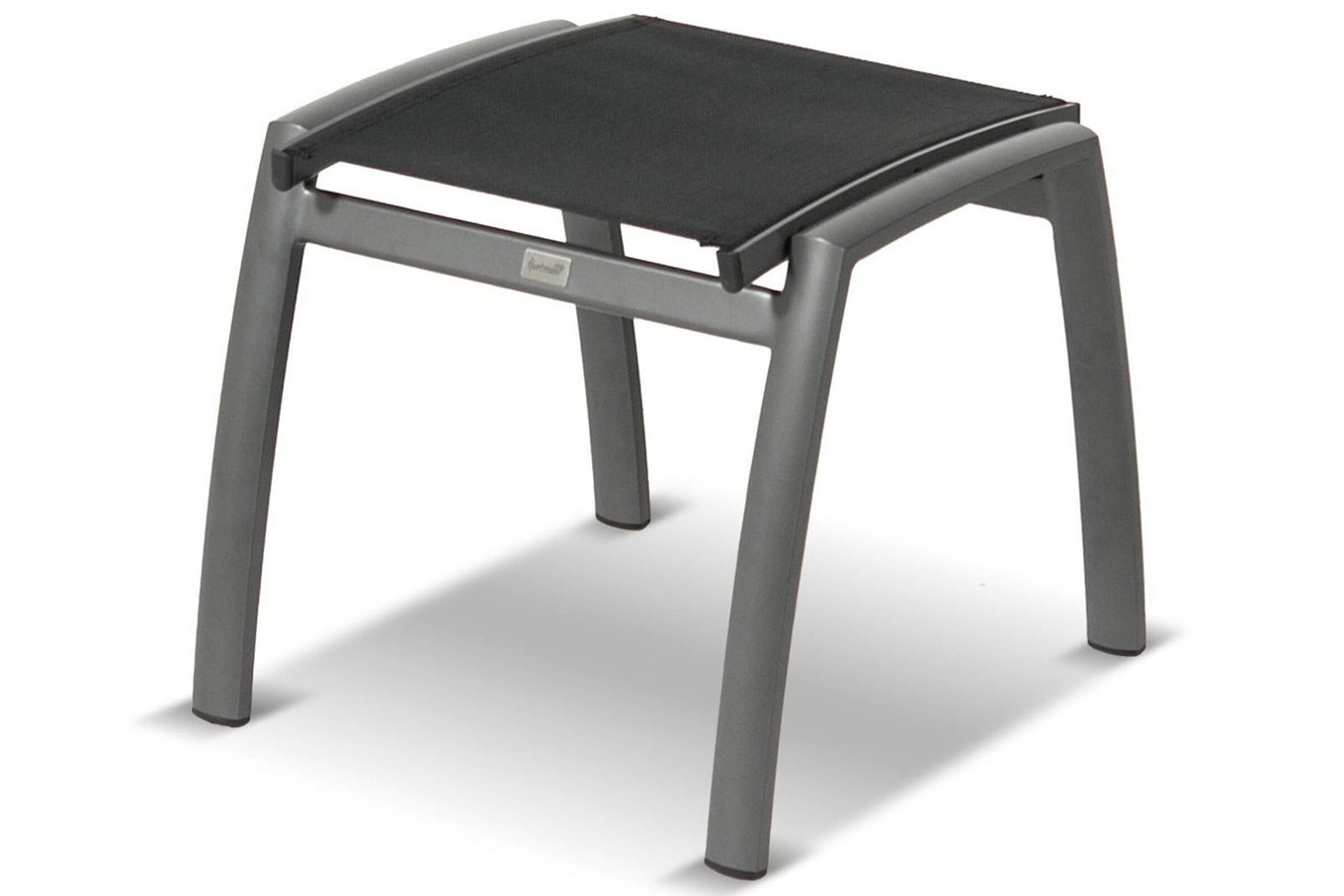 HARTMAN Alice Tabouret, xerix/anthracite, Alu/Textilène, 54x51x46cm 18664__1