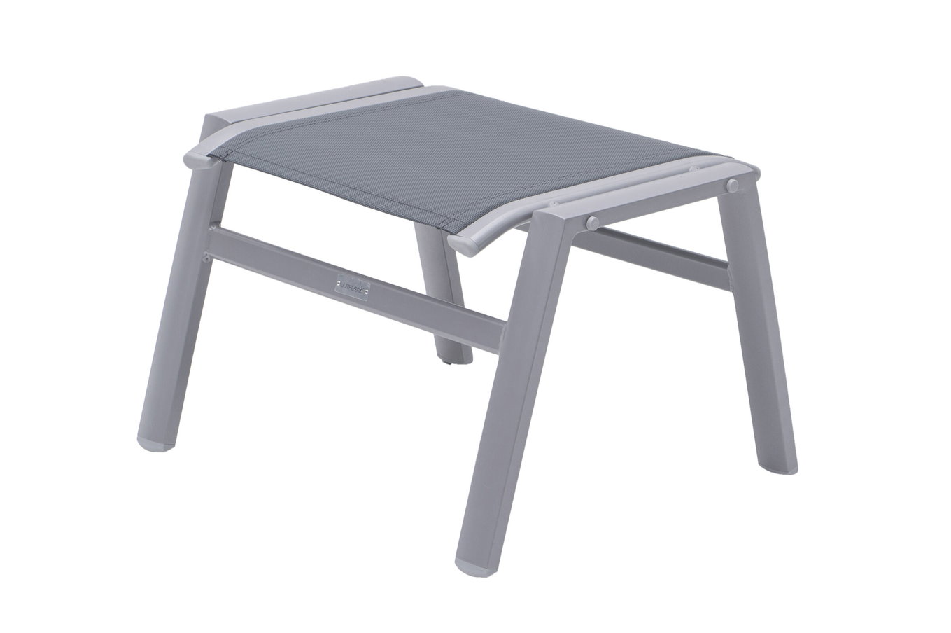OUTFLEXX Repose-pieds, argent/gris, Alu/Textilène, 49x55x37cm 21312__1
