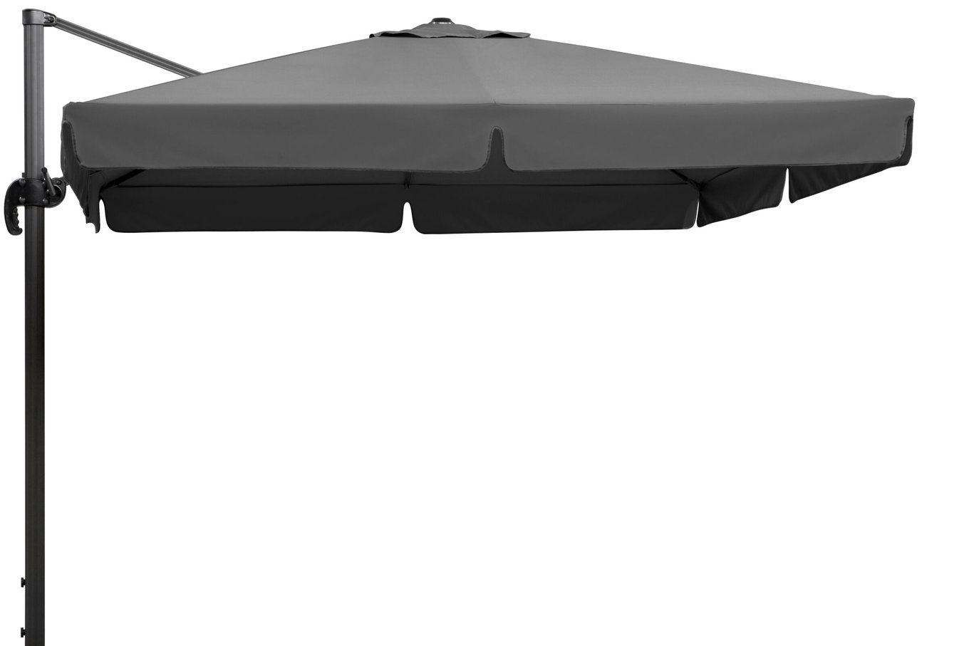 SCHNEIDER Rhodos Parasol déporté, anthracite, carré, 300 x 300 cm 2652_5__1