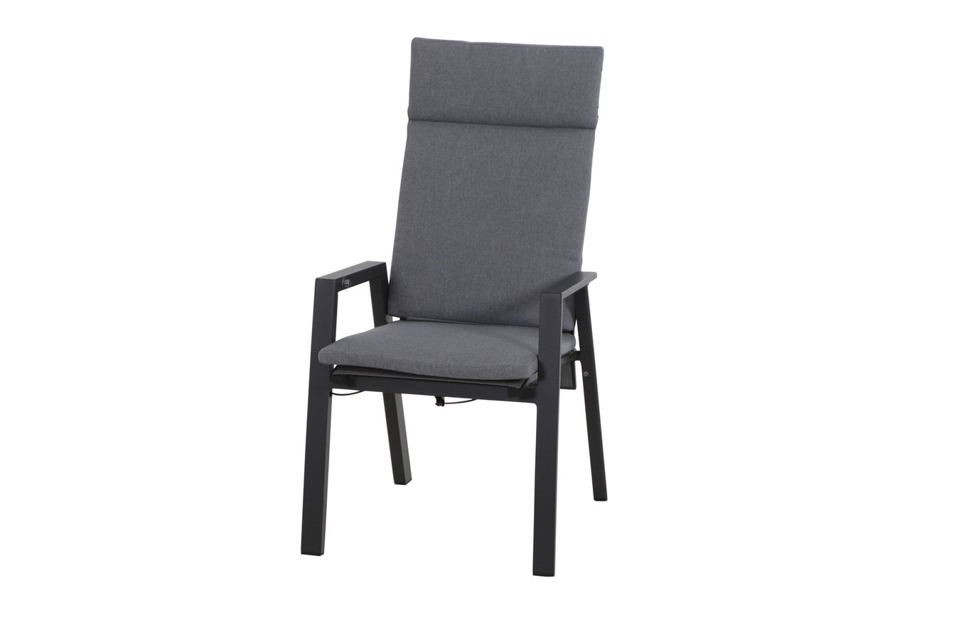 Fauteuil Dining SIENA GARDEN Valencia, anthracite/gris, aluminium, 68 x 60 x 112 cm, réglable en continu 23711__1