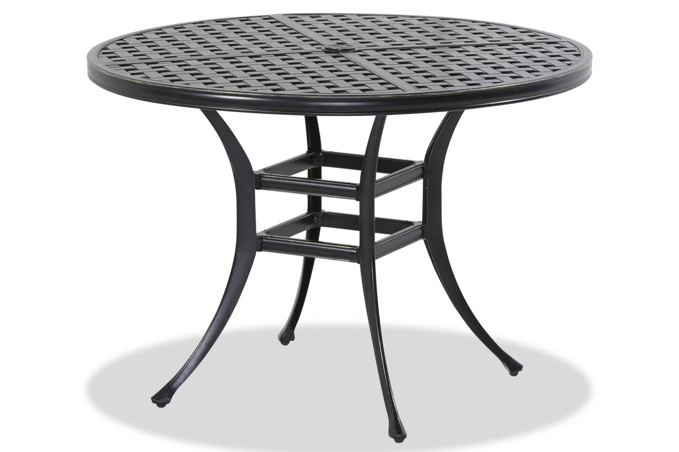 HARTMAN Preston Table à manger, aluminium moulé, Ø105cm, riven grey 11702__1