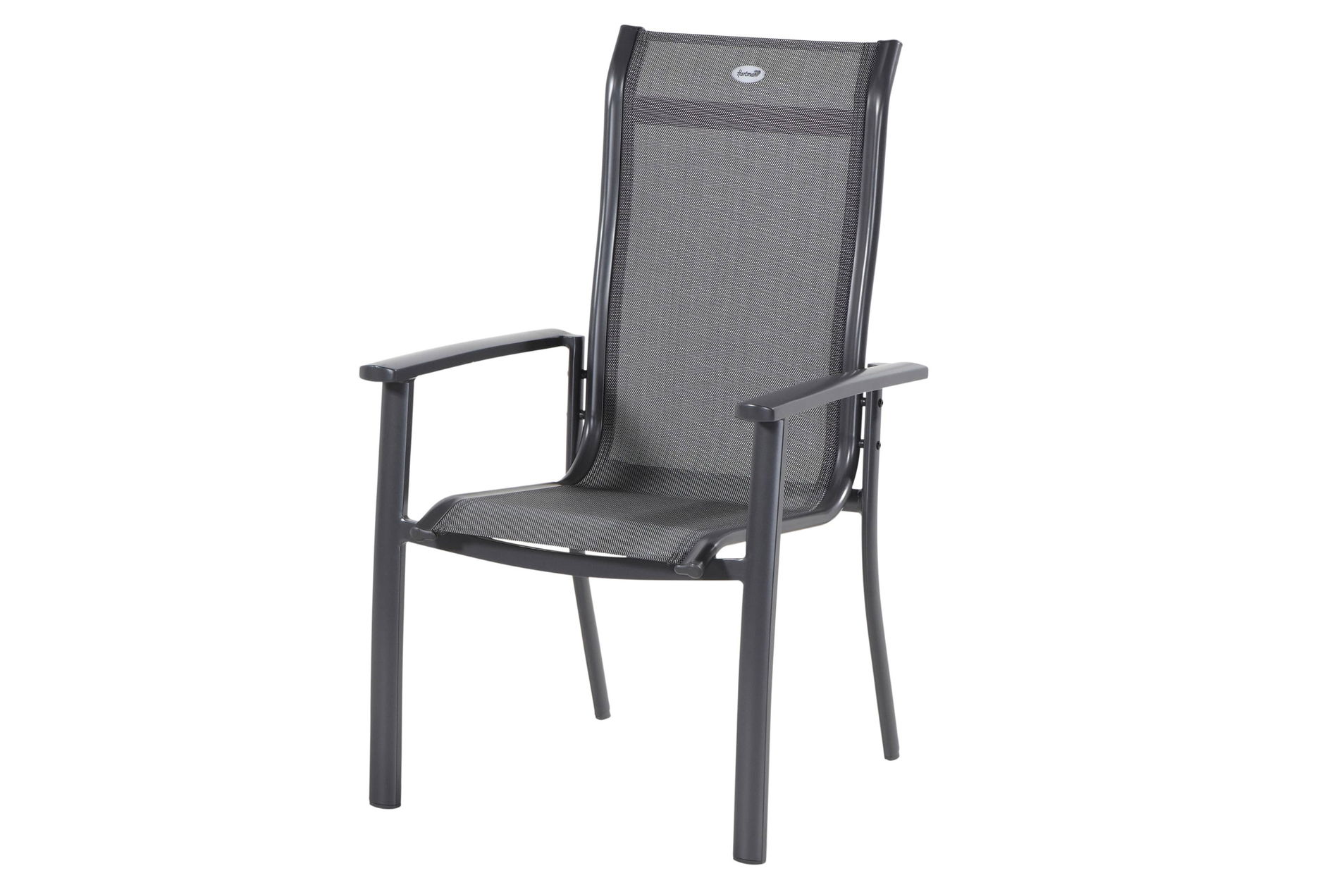 HARTMAN Alice Comfort Fauteuil empilable, xerix/anthracite, Alu/Textilène, 68x65x107cm 11695__1
