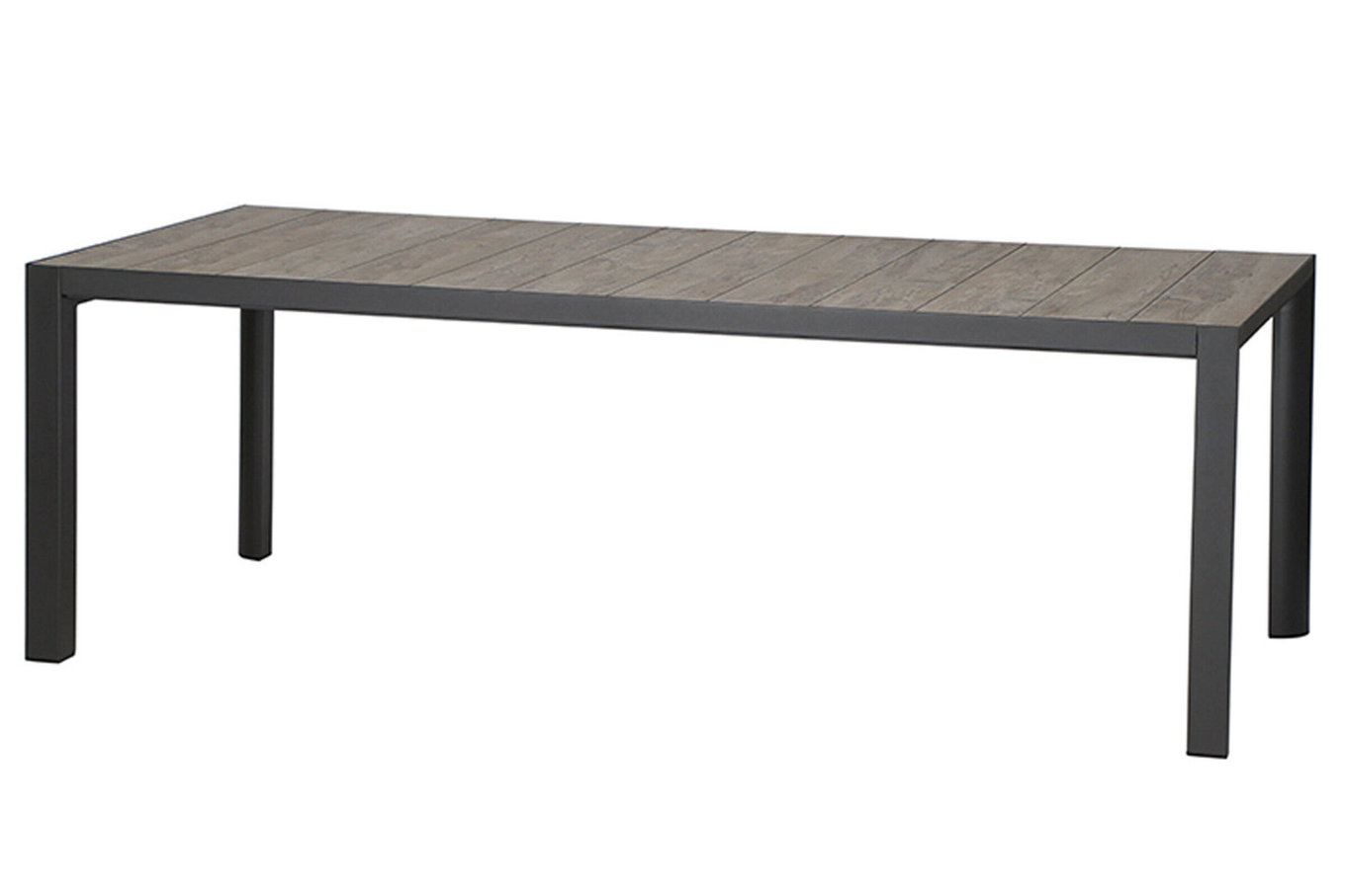 SIENA GARDEN Silva Table à manger, anthracite/washed grey, Alu/Céramique, 220x100cm 16602__1