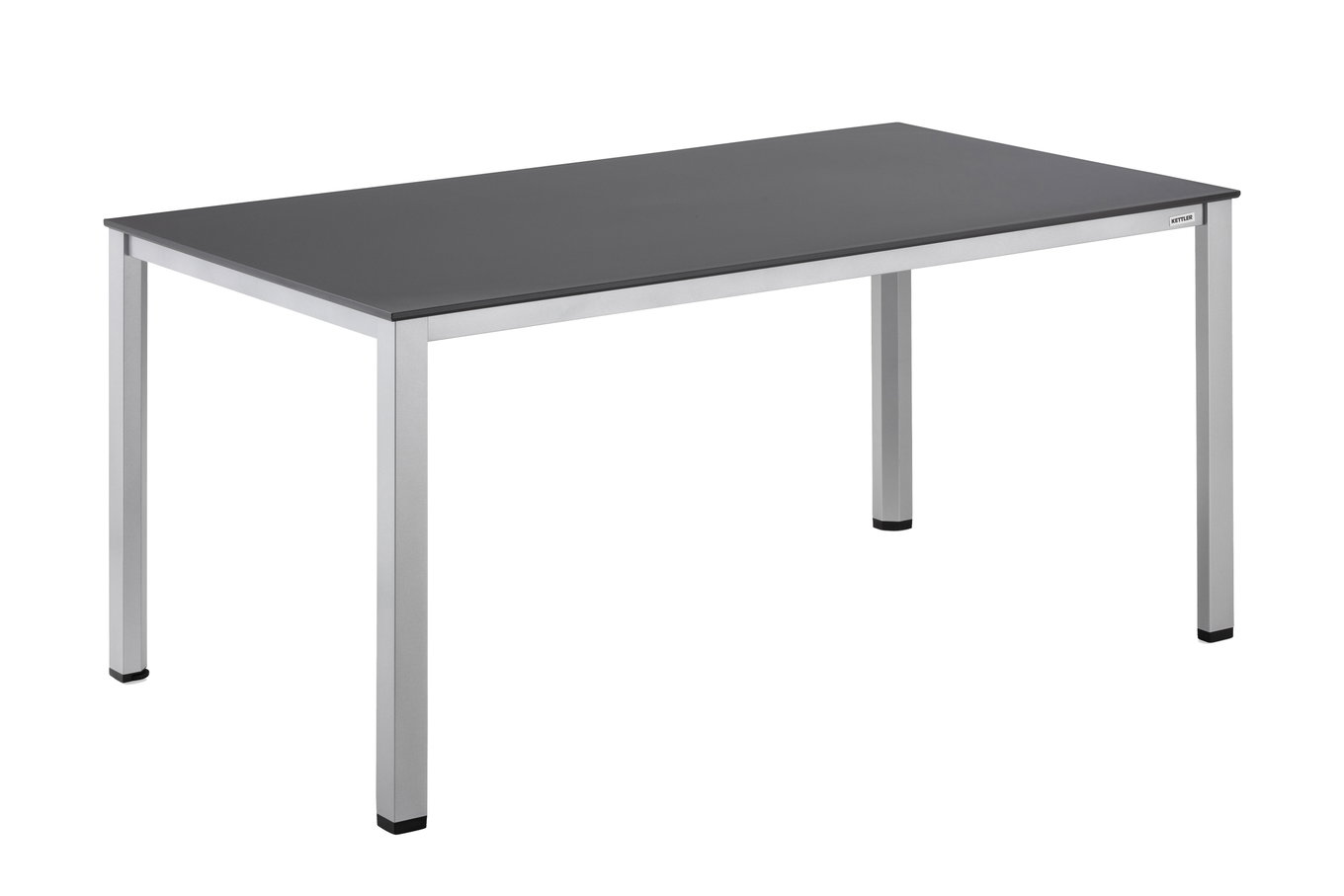 KETTLER Kettalux-Plus Table à manger, argent/anthracite, Alu, 160x95cm, 0301821-0000 11025_1__1