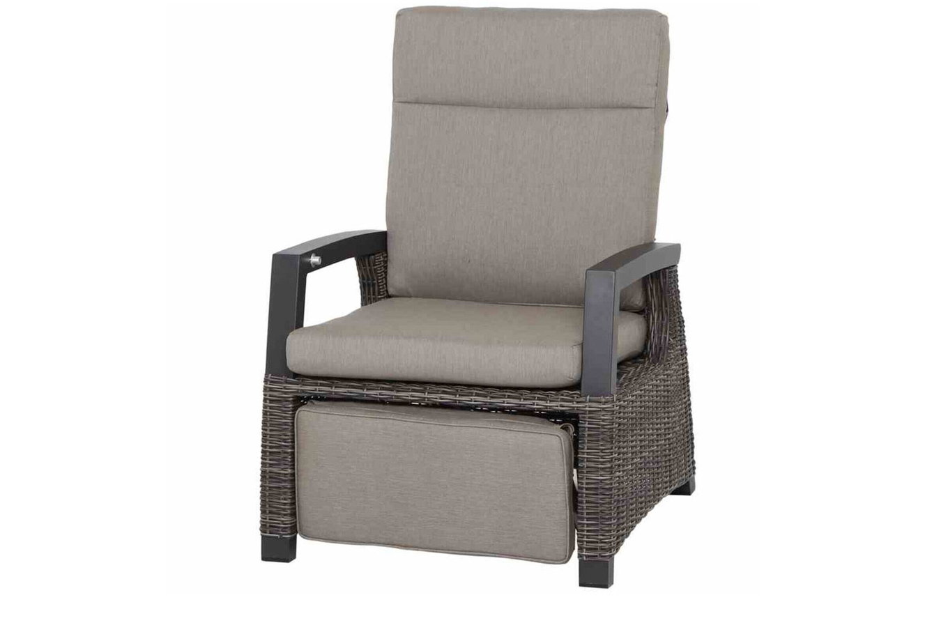 SIENA GARDEN Fauteuil relax Corido, charcoal, Alu / Tressage Gardino®, 73x87x103 cm, réglable 20206__1