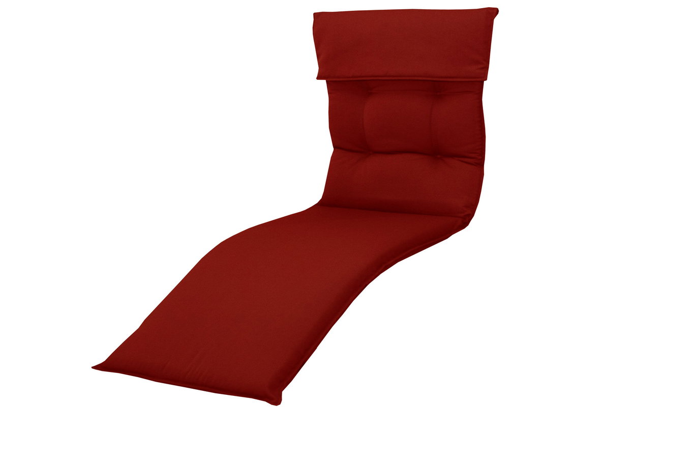 Coussin pour fauteuil relax DOPPLER Relax Style, bordeaux, Dralon, 175 x 50 x 7 cm, bandes de fixation incluses 20925__1