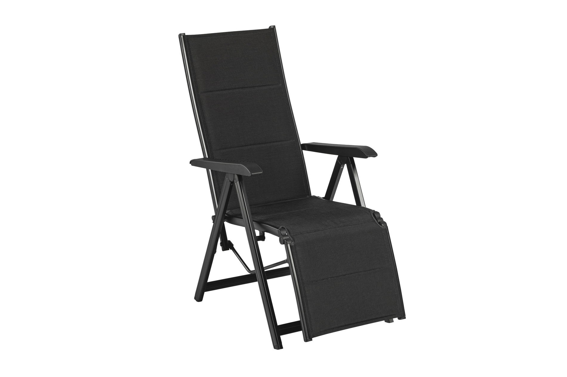 KETTLER BasicPlus Padded Fauteuil relax, anthracite, Alu/Textilene, 0301216-9400, dossier réglable 22516__1