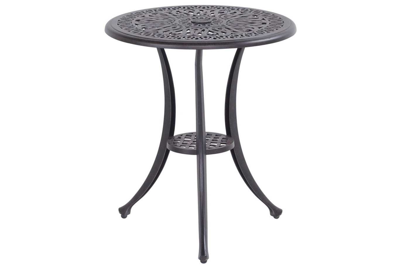 HARTMAN Amalfi Table bistrot, bronze, aluminium moulé, Ø62cm 18954__1