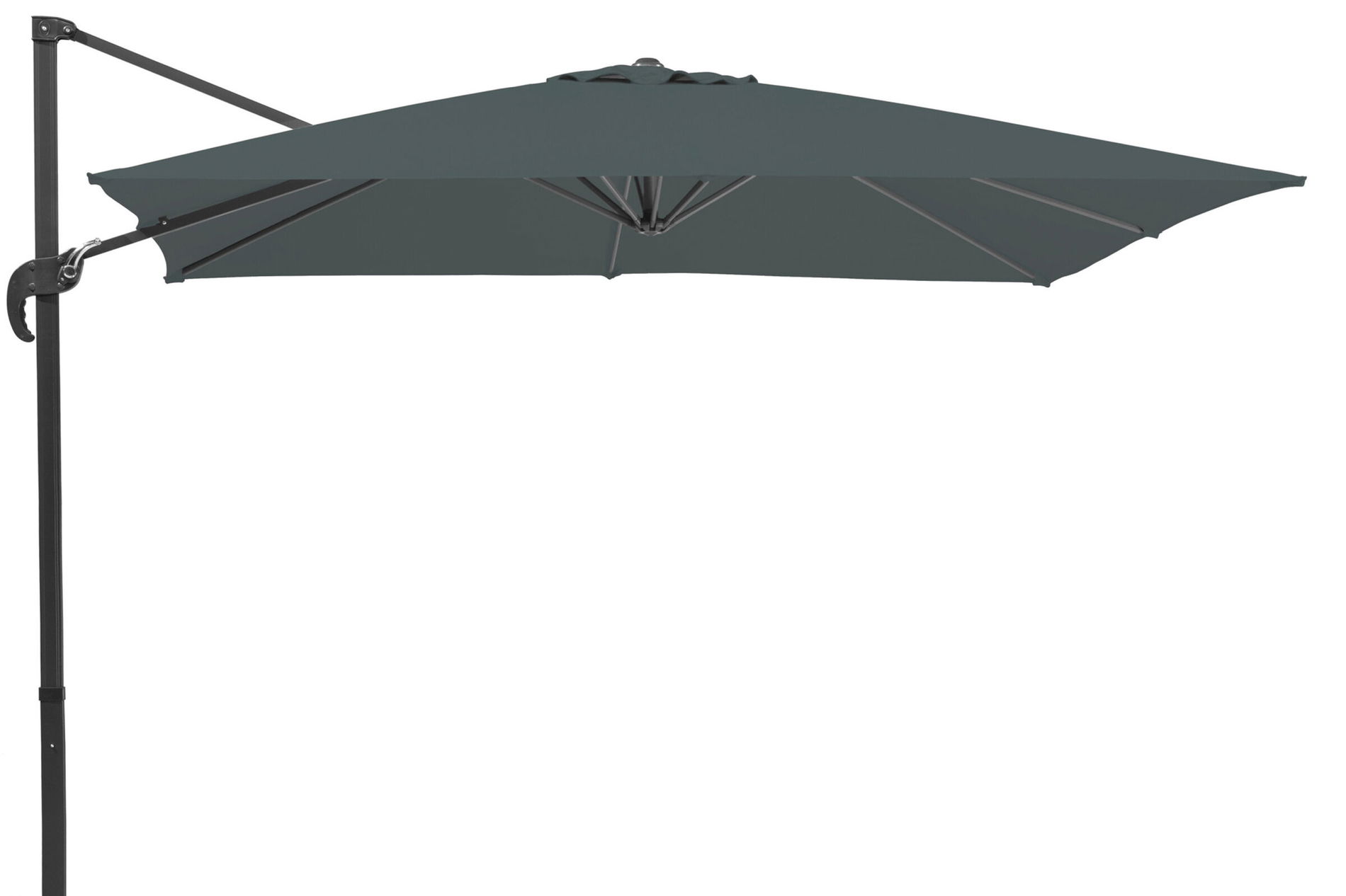 SCHNEIDER Rhodos Junior Parasol déporté, anthracite, carré, 270 x 270 cm 12049_5__1