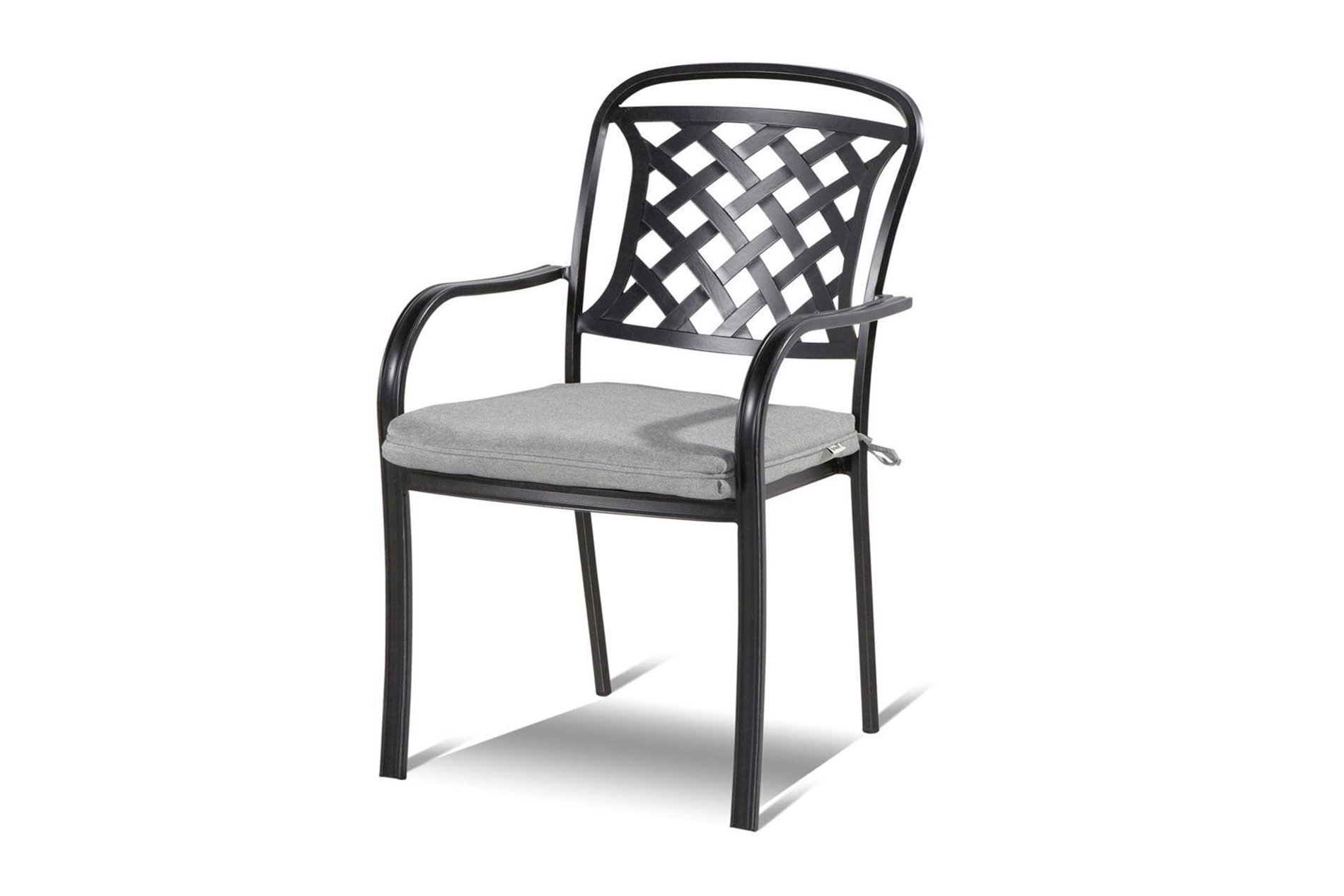 HARTMAN Preston Diningsessel, grau, Alu-Guss, 64x54,5x90cm, inklusive Sitzpolster HARTMAN Preston Diningsessel, grau, Alu-Guss, 64x54,5x90cm, inklusive Sitzpolster