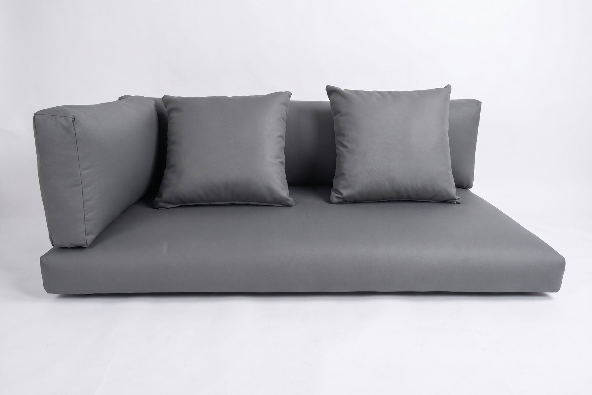 OUTFLEXX Auflagenset, 5-teilig, grau, für Zweisitzer-Sofa 2392-3 / 2392-4 / 15734-3 / 15734-4