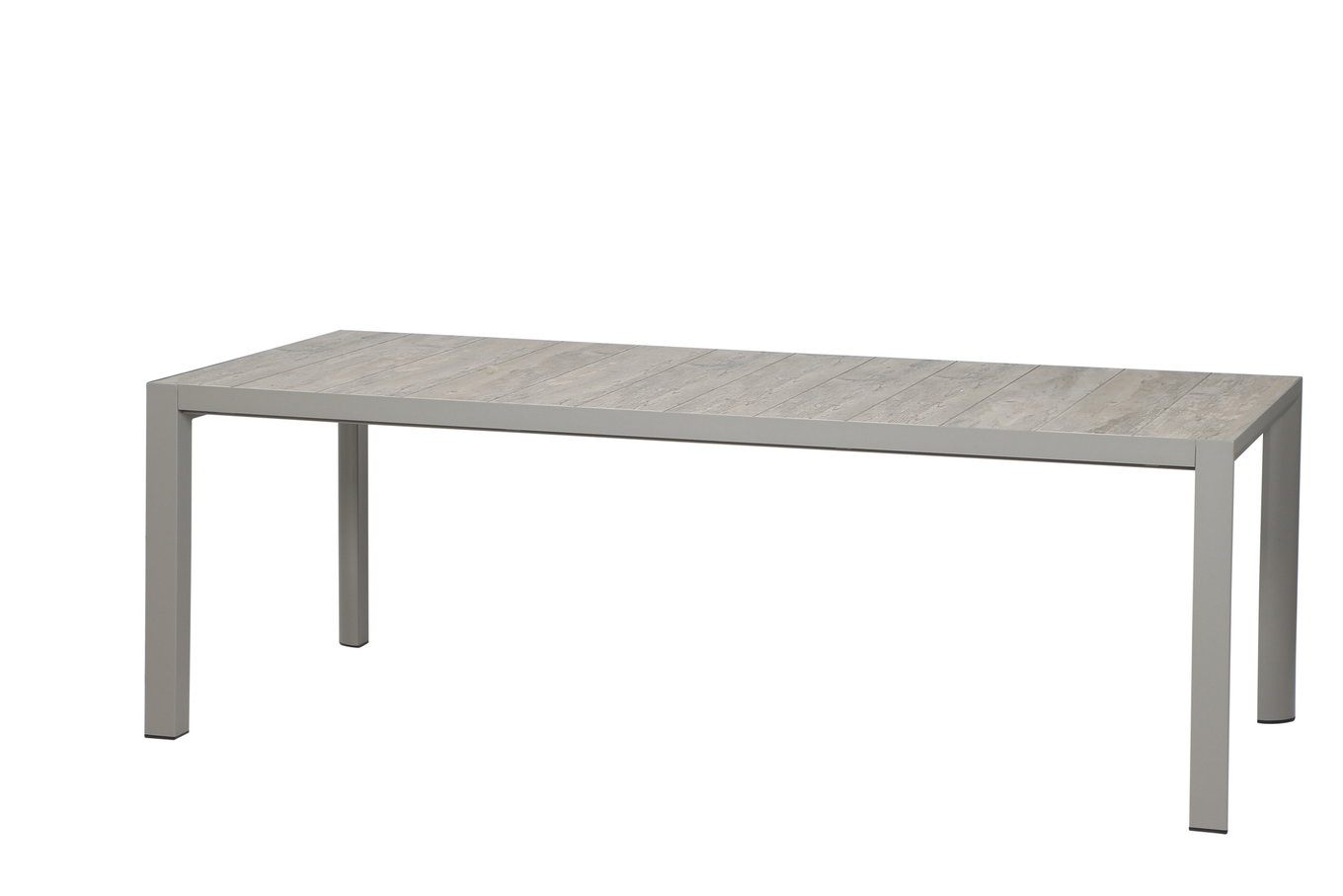 SIENA GARDEN Silva Table à manger, argent/washed grey, Alu/Céramique, 220x100cm 16604__1