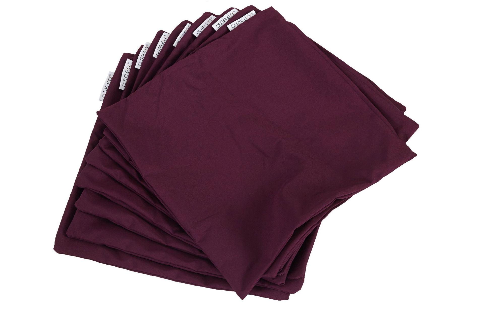 OUTFLEXX Set de housses de rechange pour 8 coussins de dossier/décoratifs de fauteuil: 1286 / 1287 / etc. 7802_C__1