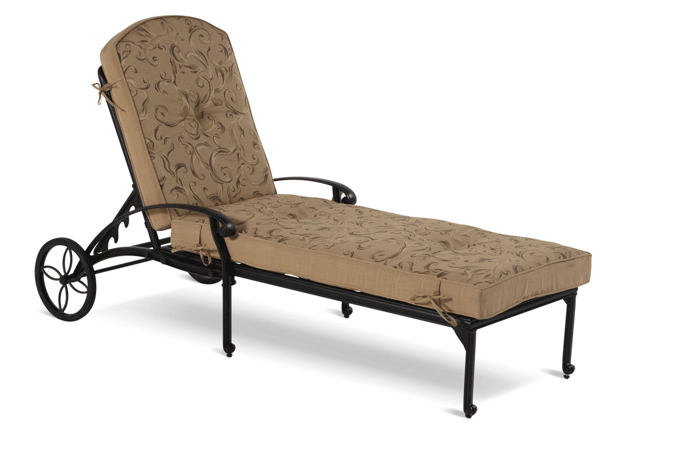 HARTMAN Amalfi Lounger, bronze, aluminium moulé, 217 x 76,5 x 49 cm, avec roulettes, dossier réglable 20411__1