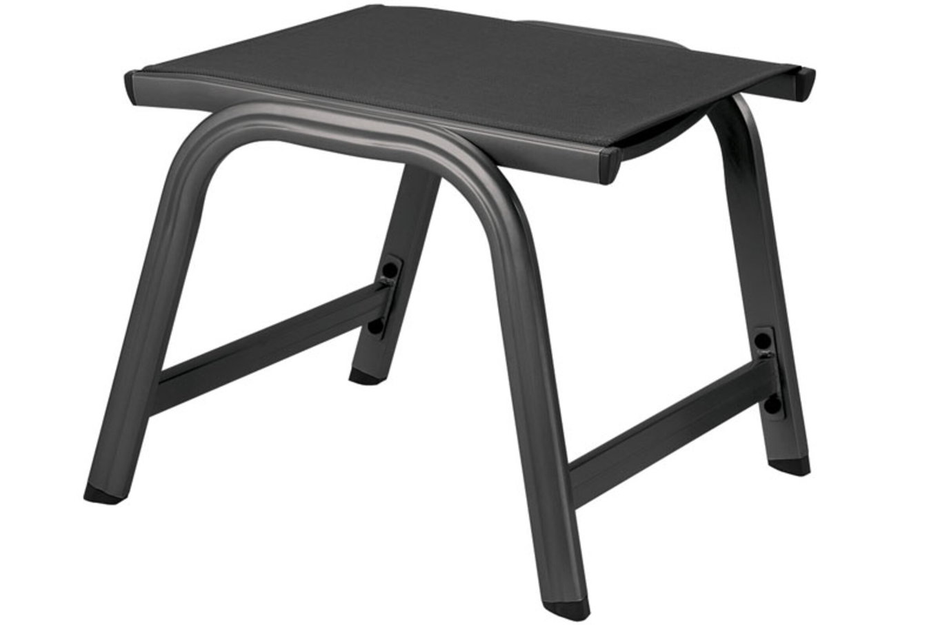 KETTLER BasicPlus Tabouret, anthracite/anthracite, Alu/Textilene, 0301203-7000 10703_2__1