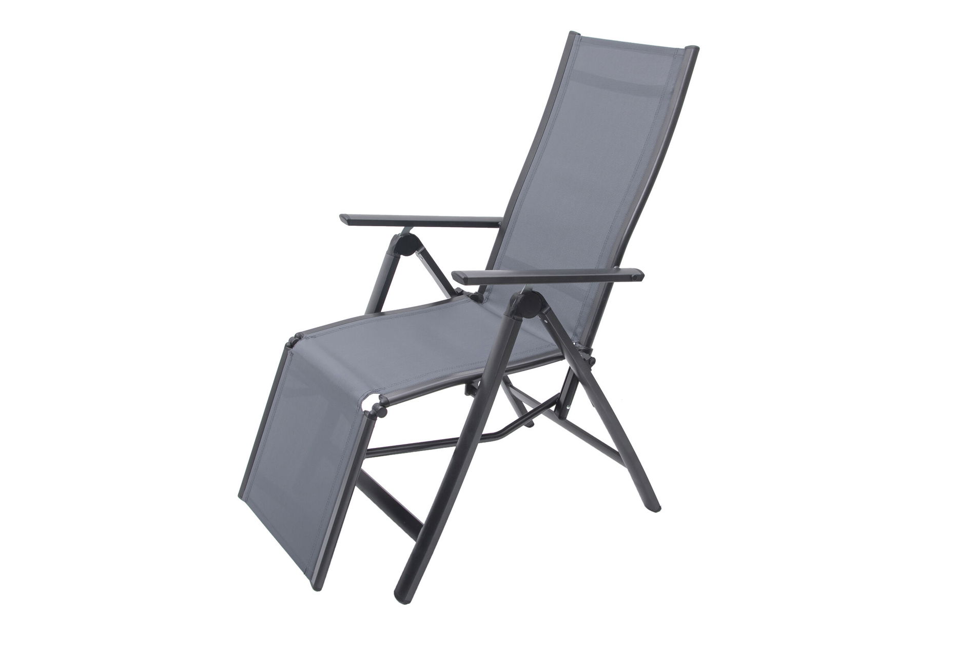 OUTFLEXX Fauteuil relax, anthracite/gris, Alu/Textilène, 67x71x45cm 21315__1