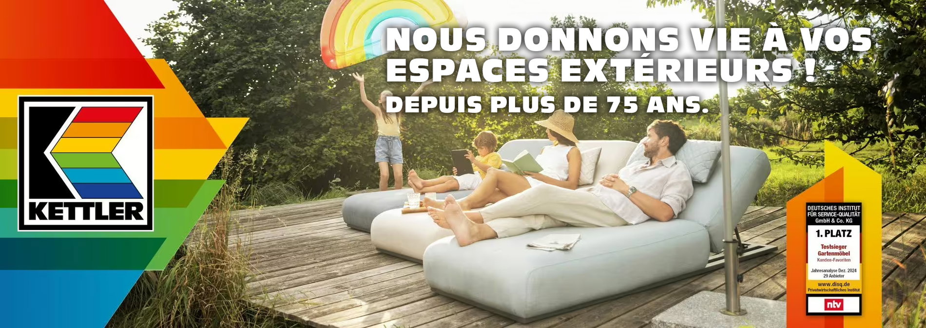 KETTLER – mobilier de jardin