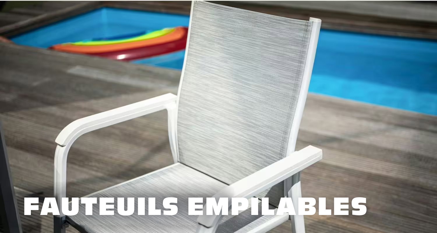 Chaises empilables Kettler