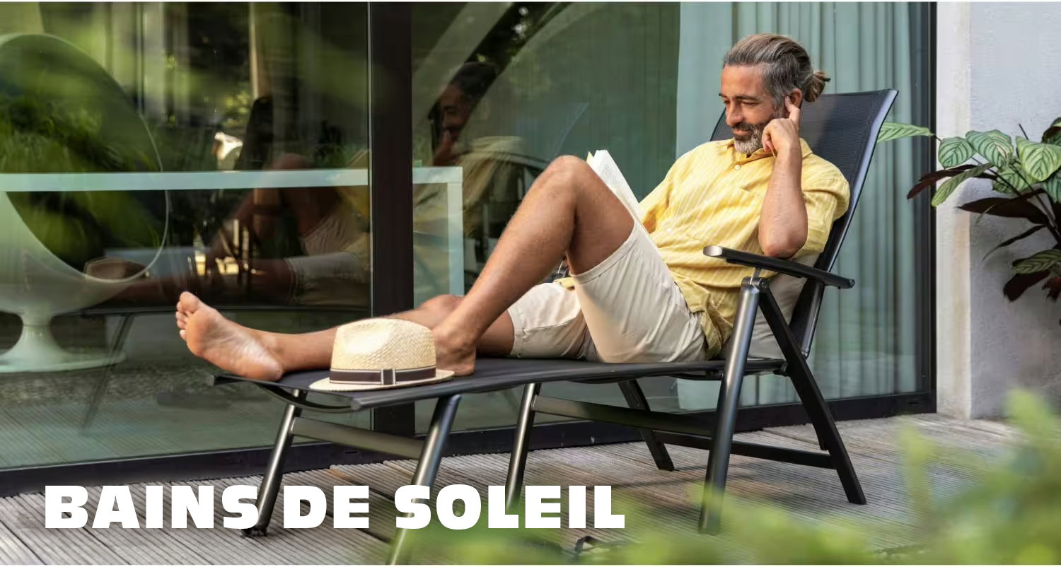 Bains de soleil Kettler